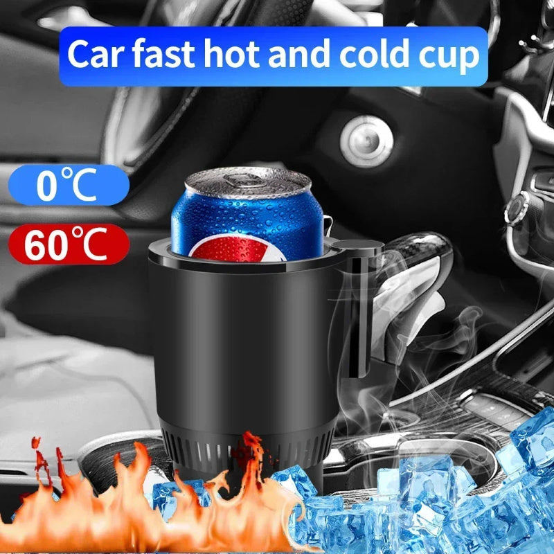 2 in 1 Car Smart Cup Holder Warmer Drink Cooler