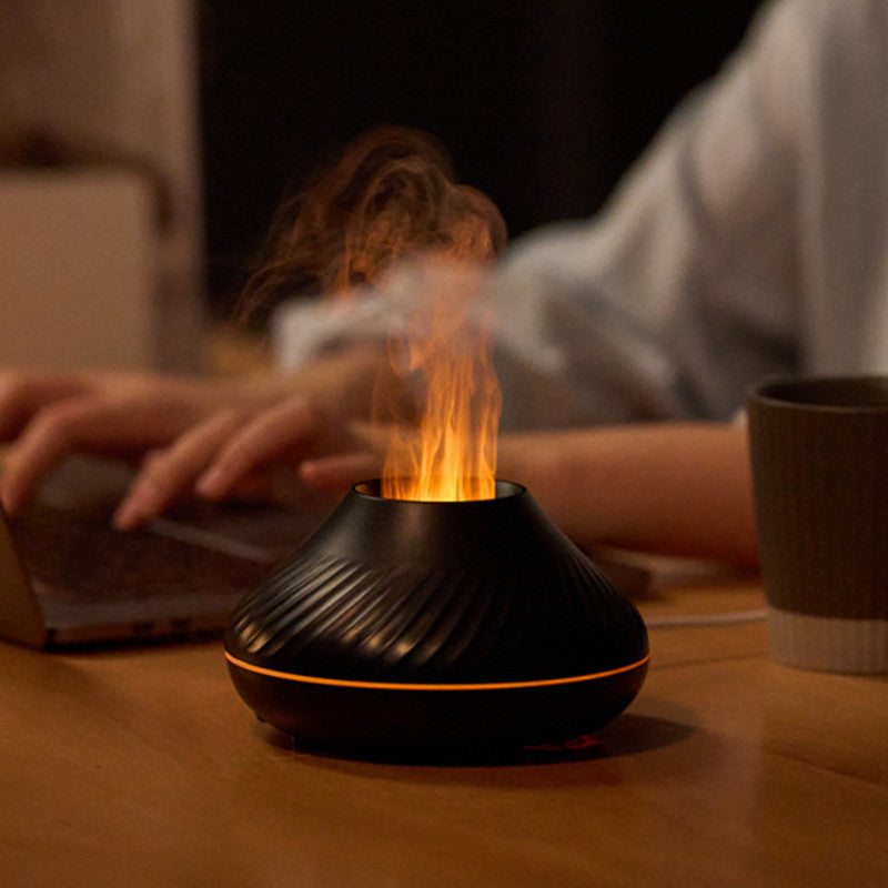 Humidifier 3d Fire Volcano Flame