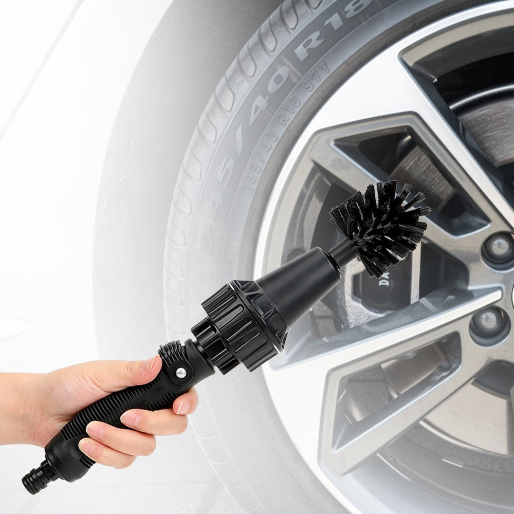 Car Wash Brush – High-Pressure Water-Driven Cleaning