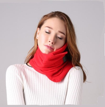 U-shaped neck support pillow perfect for traveling